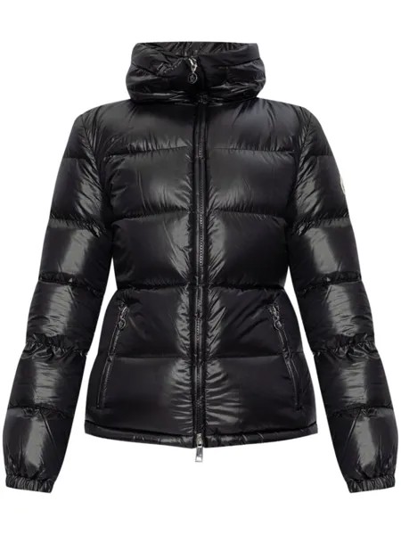 Moncler утепленная куртка-пуховик, черный