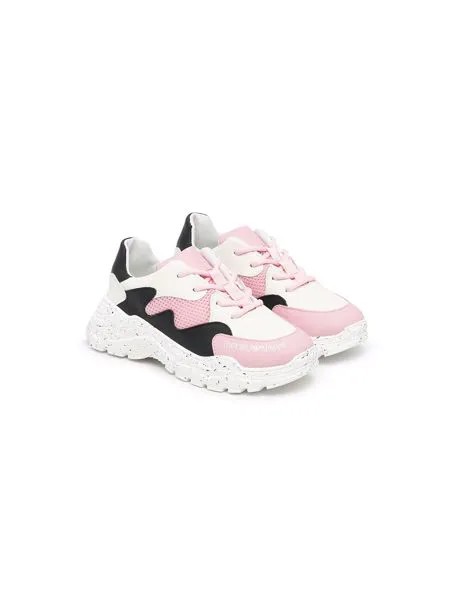 Emporio Armani Kids кроссовки с логотипом