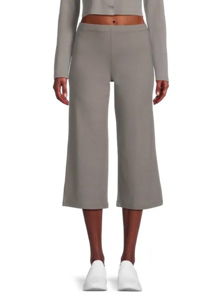 Однотонные укороченные брюки Michi Cosabella, серый