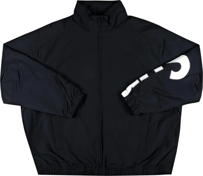 Куртка Supreme Spellout Track Jacket 'Black', черный