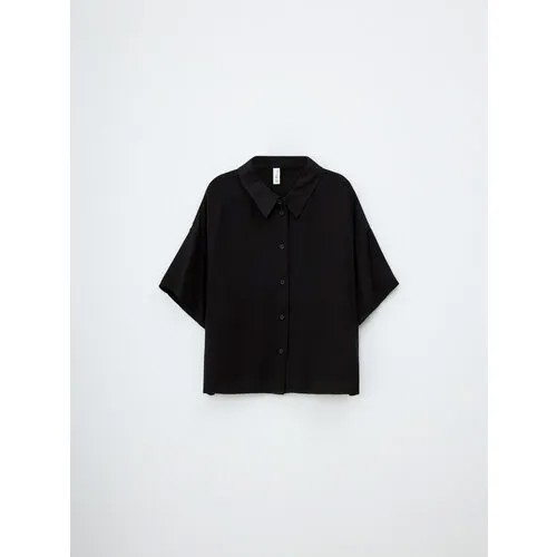Блуза Sela, размер 164, черный