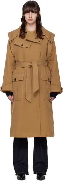 Светло-коричневое пальто Gianna rag & bone