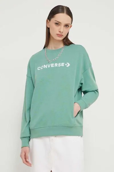Толстовка Converse, зеленый