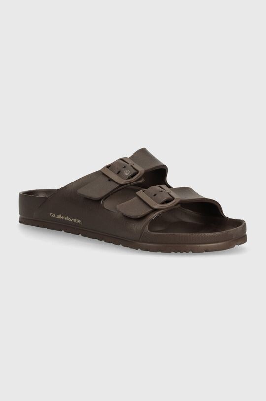 Шлепки Quiksilver, коричневый