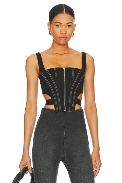 Топ superdown Draya Corset, черный