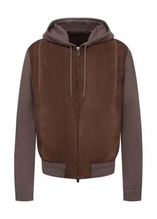 Комбинированный бомбер Zegna Couture