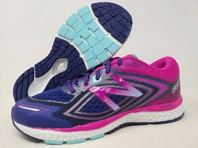 Кроссовки для бега New Balance Girl 860 v8, темно-синий/ядовитый, 6,5 м, США, для больших детей