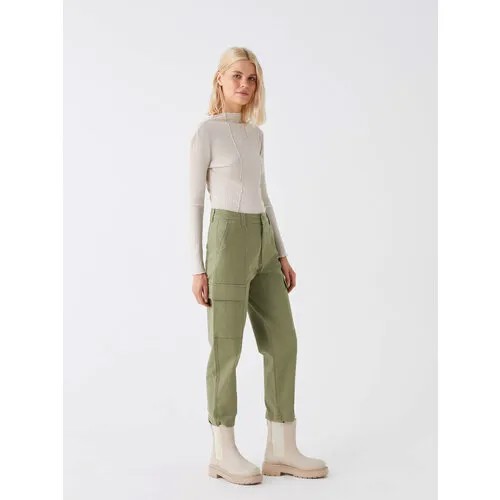Брюки скинни LC Waikiki, размер 34, Khaki