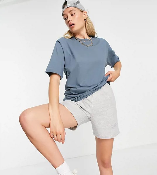 Серая oversized-футболка ASOS DESIGN Tall Ultimate-Серый