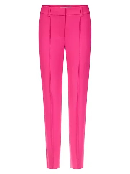 Узкие брюки со швами до щиколотки Michael Michael Kors, цвет deep fuchsia