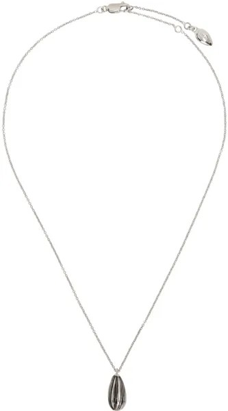 Серебряное колье из топинамбура Lemaire