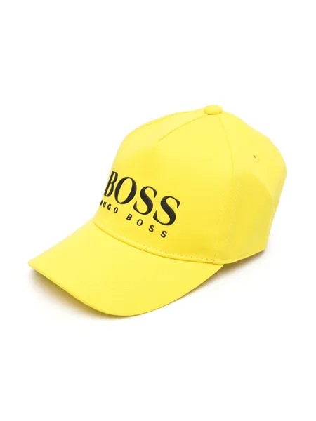 BOSS Kidswear кепка с вышитым логотипом