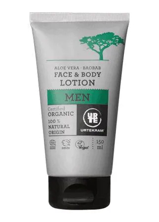 Лосьон для тела Urtekram Men Aloe Vera - Baobab, 150 мл