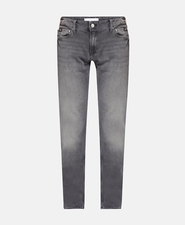 Джинсы узкого кроя Calvin Klein Jeans, антрацит