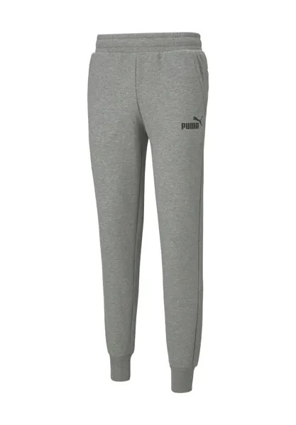 Брюки спортивные, прямые, спортивные, мужские PUMA, серый