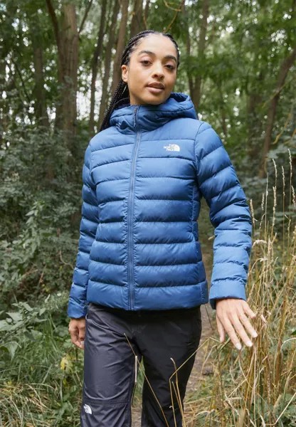 Пуховик ACONCAGUA HOODIE The North Face, оттенок синего
