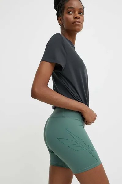 Тренировочные шорты Lux Bold Reebok, зеленый