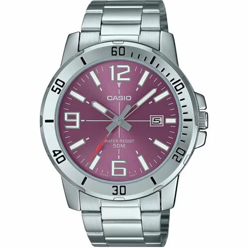 Наручные часы CASIO, серебряный