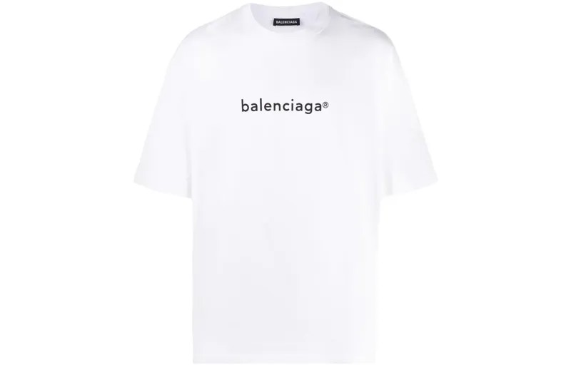 Balenciaga Мужская футболка, белый