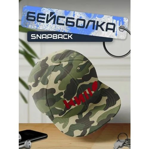 Бейсболка, кепка камуфляжная с красным принтом Музыка Виктор Цой - 43
