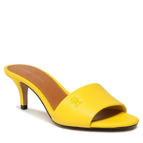 Шлепанцы Tommy Hilfiger ThElevated Mid, желтый