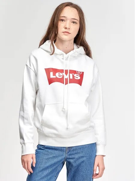 Толстовка свободного кроя Levi's, белый