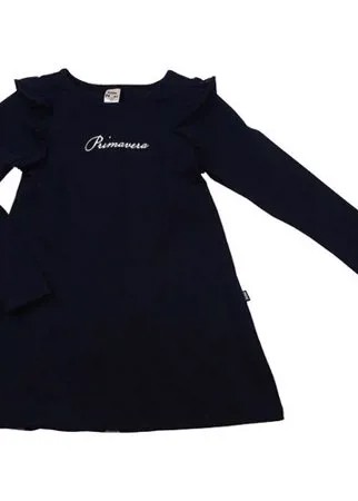 Платье Mini Maxi, хлопок, трикотаж, размер 98, синий