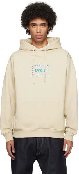 Худи темно-серого цвета 'Le Hoodie Drole Tresse' Drole De Monsieur