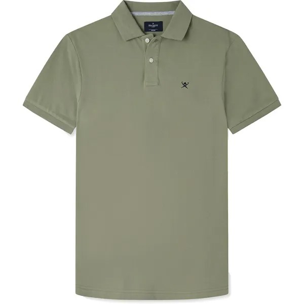 Поло с коротким рукавом Hackett Classic Fit Logo, зеленый