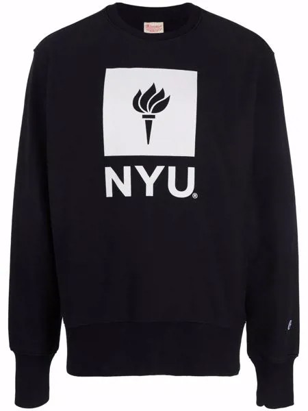 Champion худи с принтом NY University