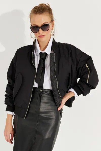 Зимняя куртка - черная - базовая Cool & Sexy, черный