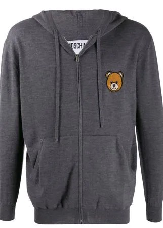 Moschino кардиган Teddy Bear на молнии
