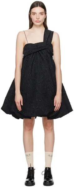 Черное мини-платье Victoria Cecilie Bahnsen