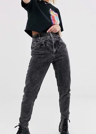 Черные выбеленные джинсы с прямыми штанинами Reclaimed Vintage The '95-Черный