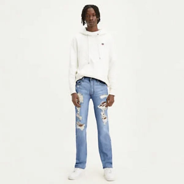 Urban Outfitters Рваные джинсы Levis 501 Original Fit, потертые, 33 x 32 NWT