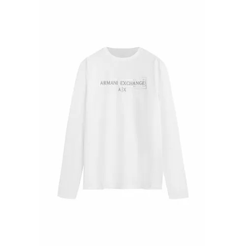 Лонгслив Armani Exchange, размер L, белый