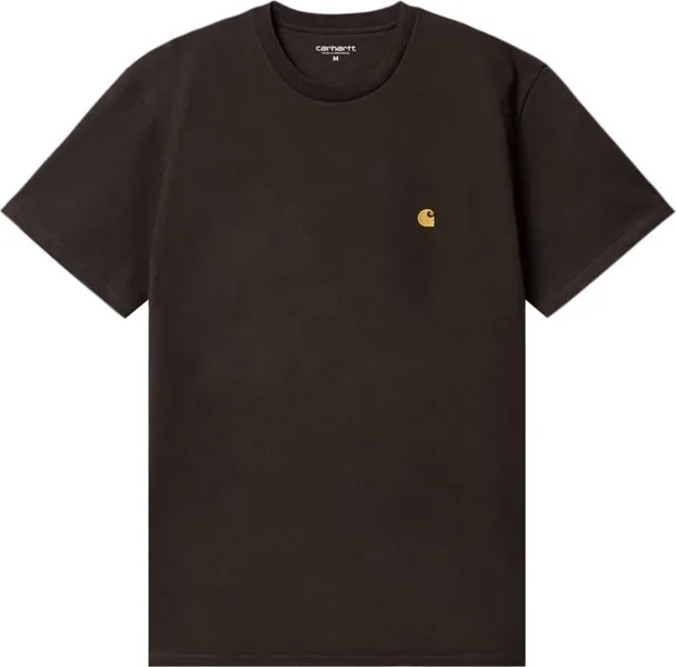 Футболка Carhartt WIP Chase T-Shirt 'Dark Navy', синий