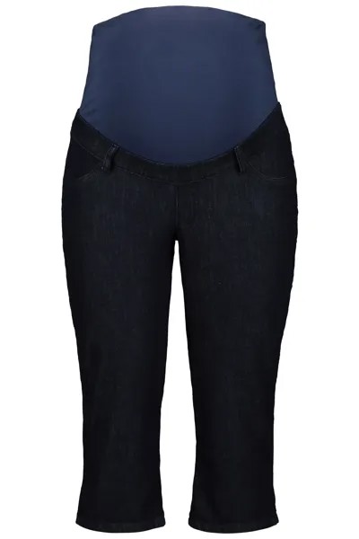 Джинсы Ulla Popken Capri, цвет dark blue denim