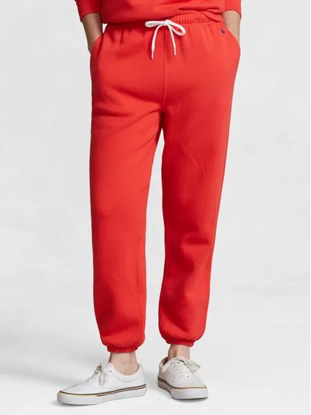 Спортивные брюки стандартного кроя Polo Ralph Lauren, красный
