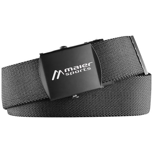 Ремень Maier Sports 2021-22 Tech Belt Black (см:90)