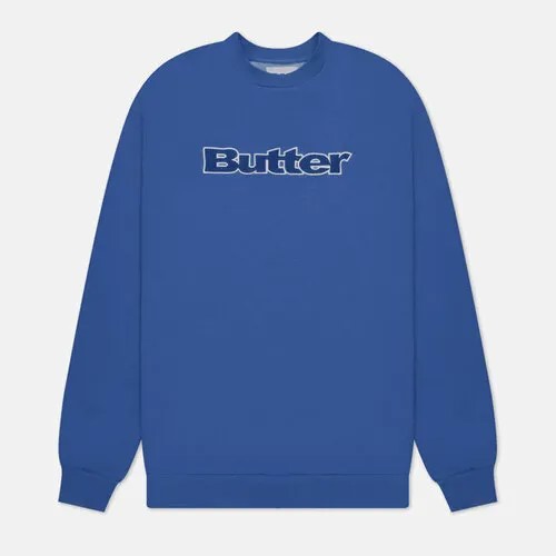 Толстовка Butter Goods, размер l, голубой