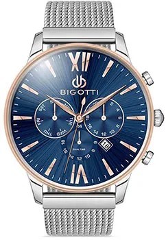 Fashion наручные  мужские часы BIGOTTI BG.1.10258-4. Коллекция Milano
