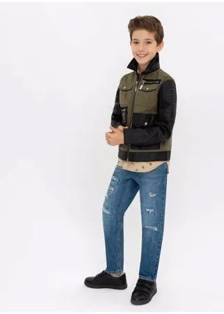 Куртка Gulliver 12010BJC4102 размер 164, хаки