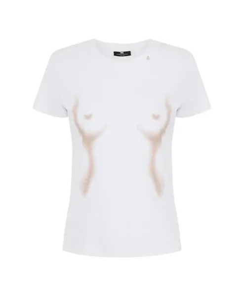Футболка Elisabetta Franchi, белый
