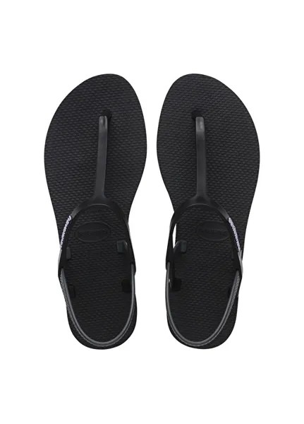 Черные женские тапочки Havaianas