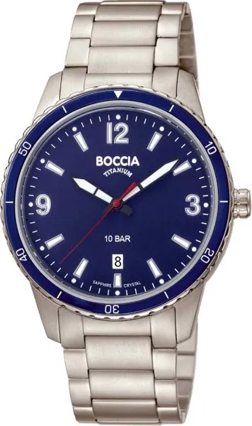 Наручные часы мужские Boccia Titanium 3635-04 титановые