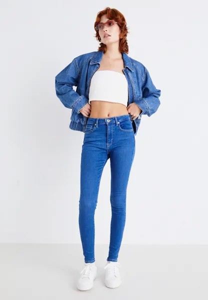 Джинсы Skinny Fit Super Skinny Pepe Jeans, деним