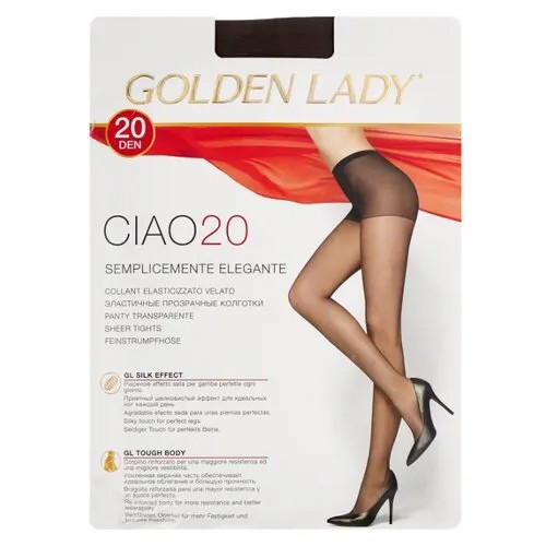 Колготки Golden Lady Ciao 20 den, размер 3-M, fumo (серый)