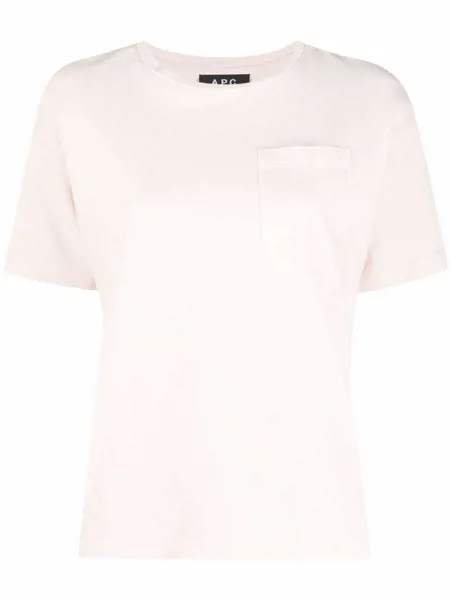 A.P.C. футболка Hope с нагрудным карманом