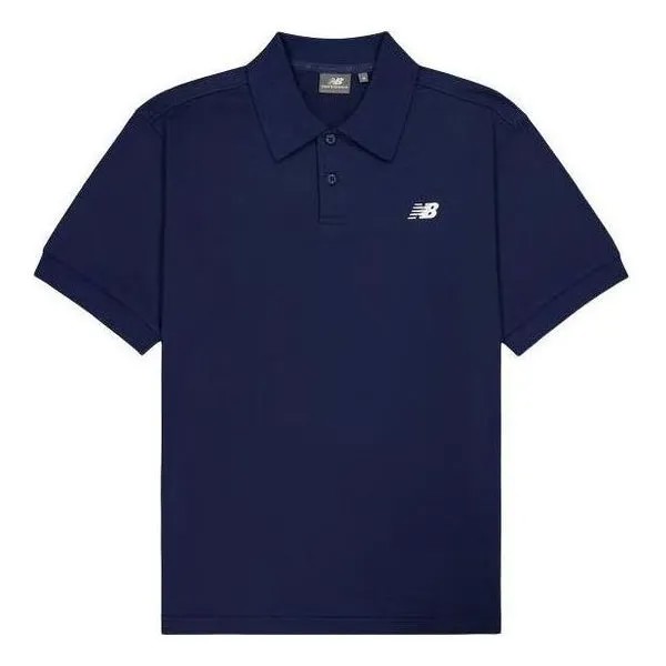 Рубашка поло nb logo рубашка поло New Balance, синий